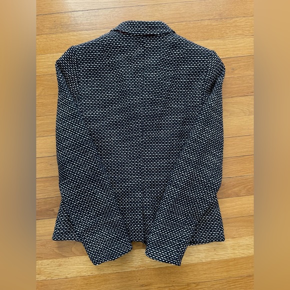 Black & White Tweed Banana Republic Blazer- Size 4 - Picture 6 of 10